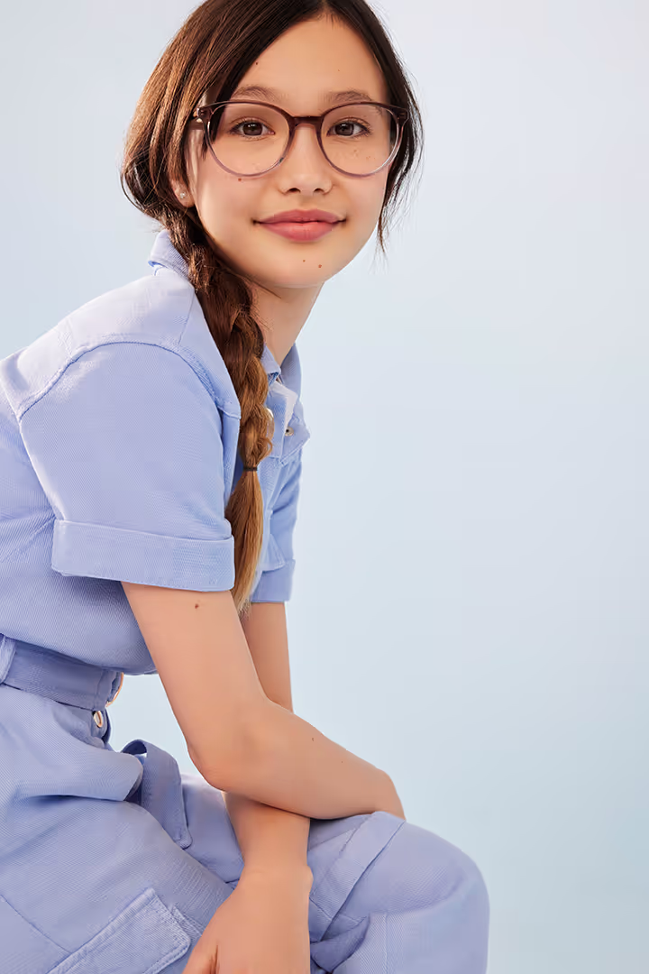 This captivating kids' photography, shot for commercial advertising, blends natural, candid moments with professional styling to create vibrant and engaging images