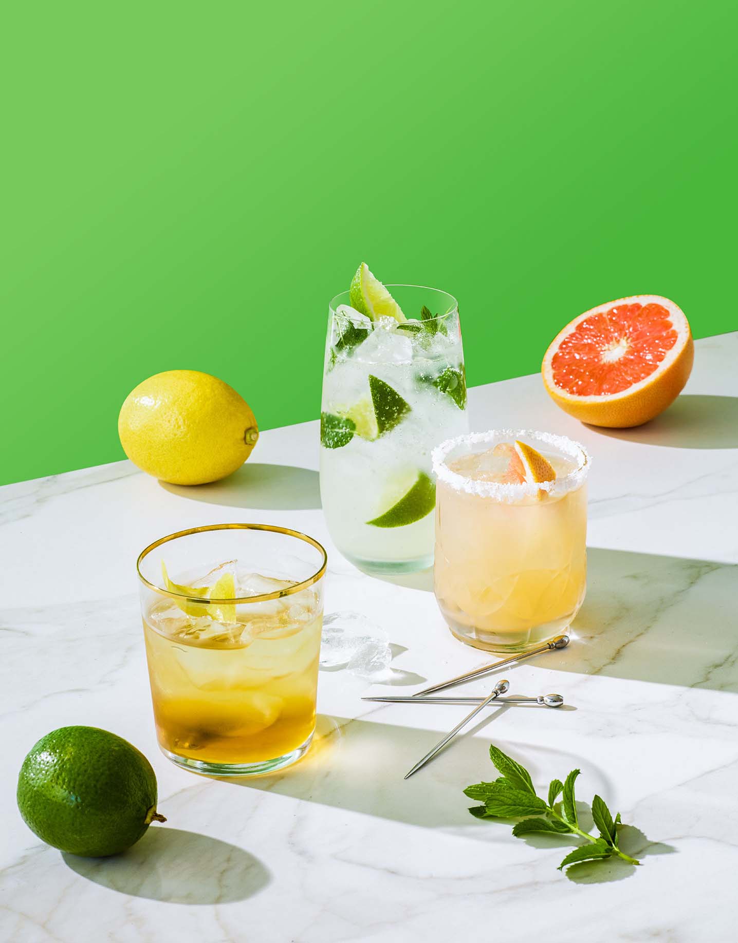 Vibrant drink photography by a Toronto-based photographer, expertly capturing the textures, colors, and freshness of beverages with a polished, creative style for commercial campaigns