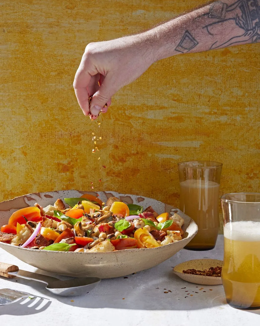 High-end food photography by a Toronto director and photographer, focusing on vibrant, visually appealing images that bring food to life for advertising and product photography