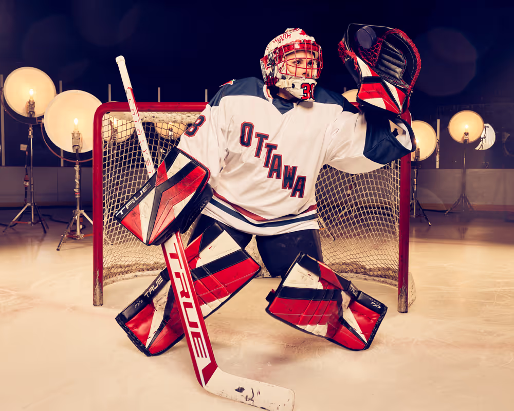 Vivid and powerful sports photography, showcasing athletes' determination and skill, creating high-energy visuals perfect for commercial advertising