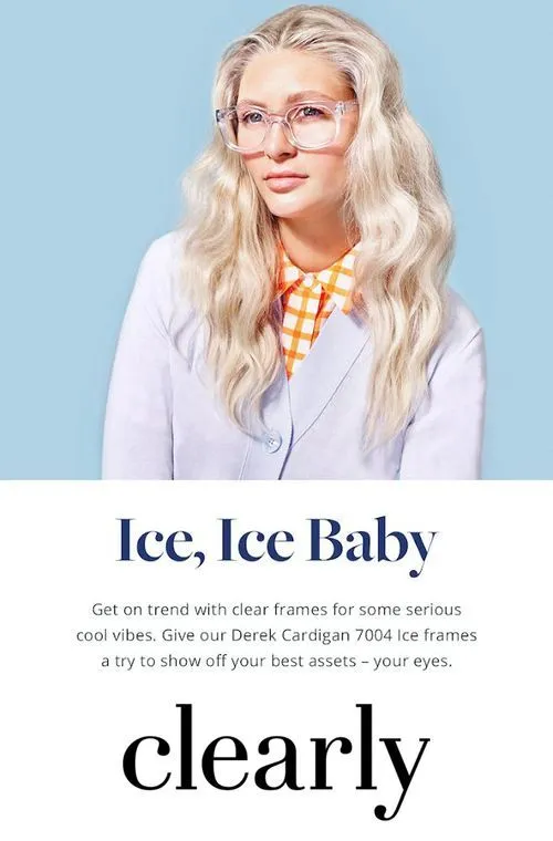 portrait of female model glasses advertising photography