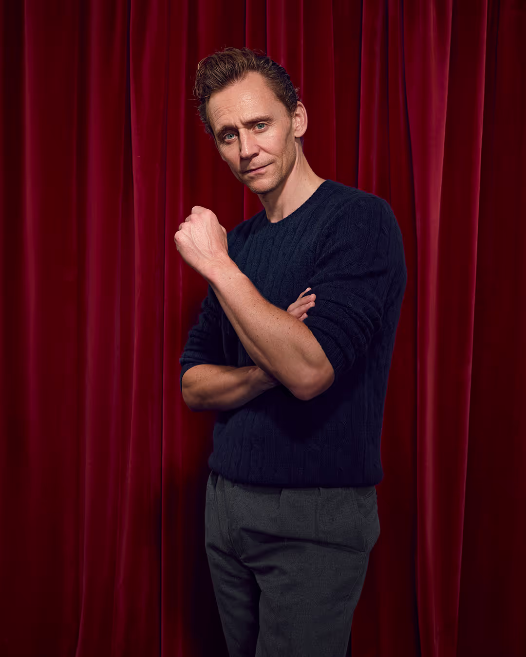 A stunning studio portrait of a celebrity at the JUNO Awards, skillfully photographed by an editorial and lifestyle photographer, highlighting their star power and presence.