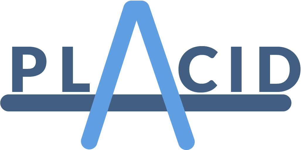 Blue and dark blue stylized letter 'A' logo.
