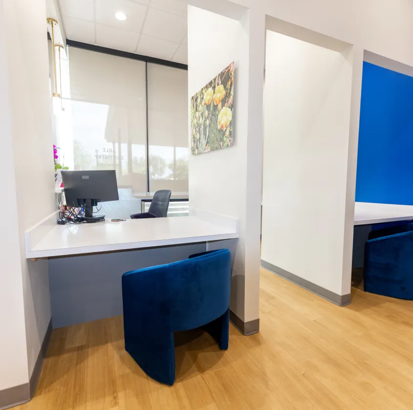 Front Desk of [OFFICE] in [CITY], [ST]