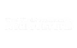 West Virginia Department of Agriculture logo with bold white text on black background.
