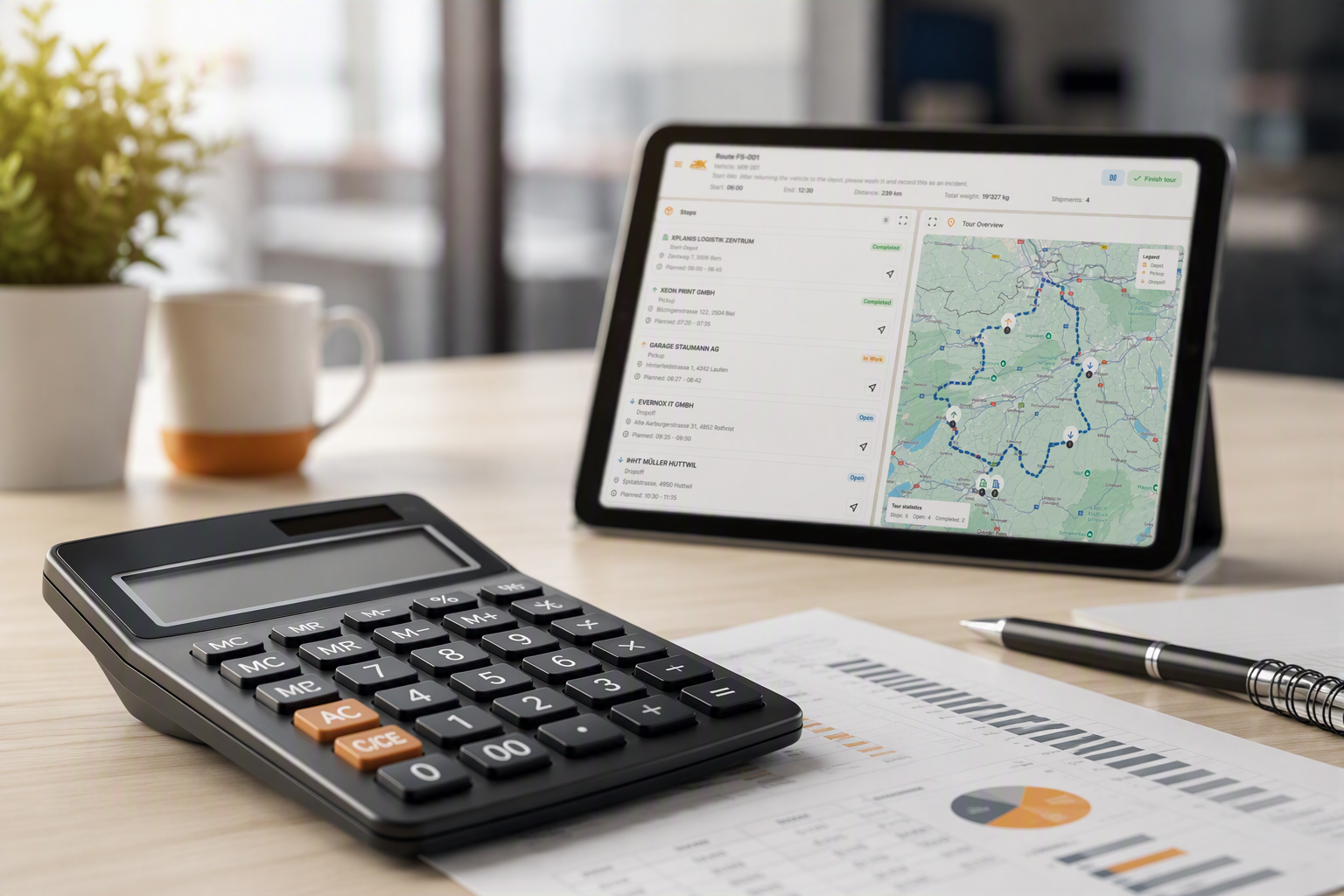 The business case for a TMS fits on one page