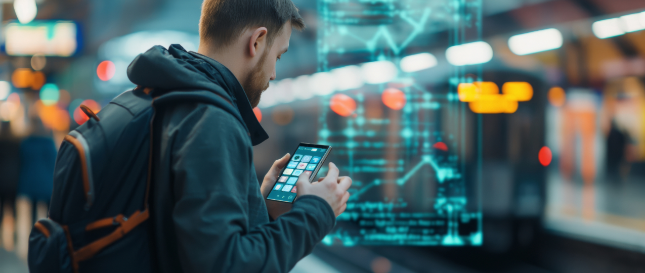 image of food truck in action