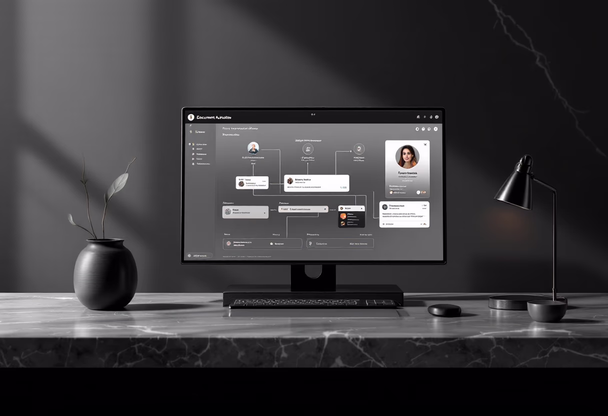 image of seamless document automation (for a legal tech)