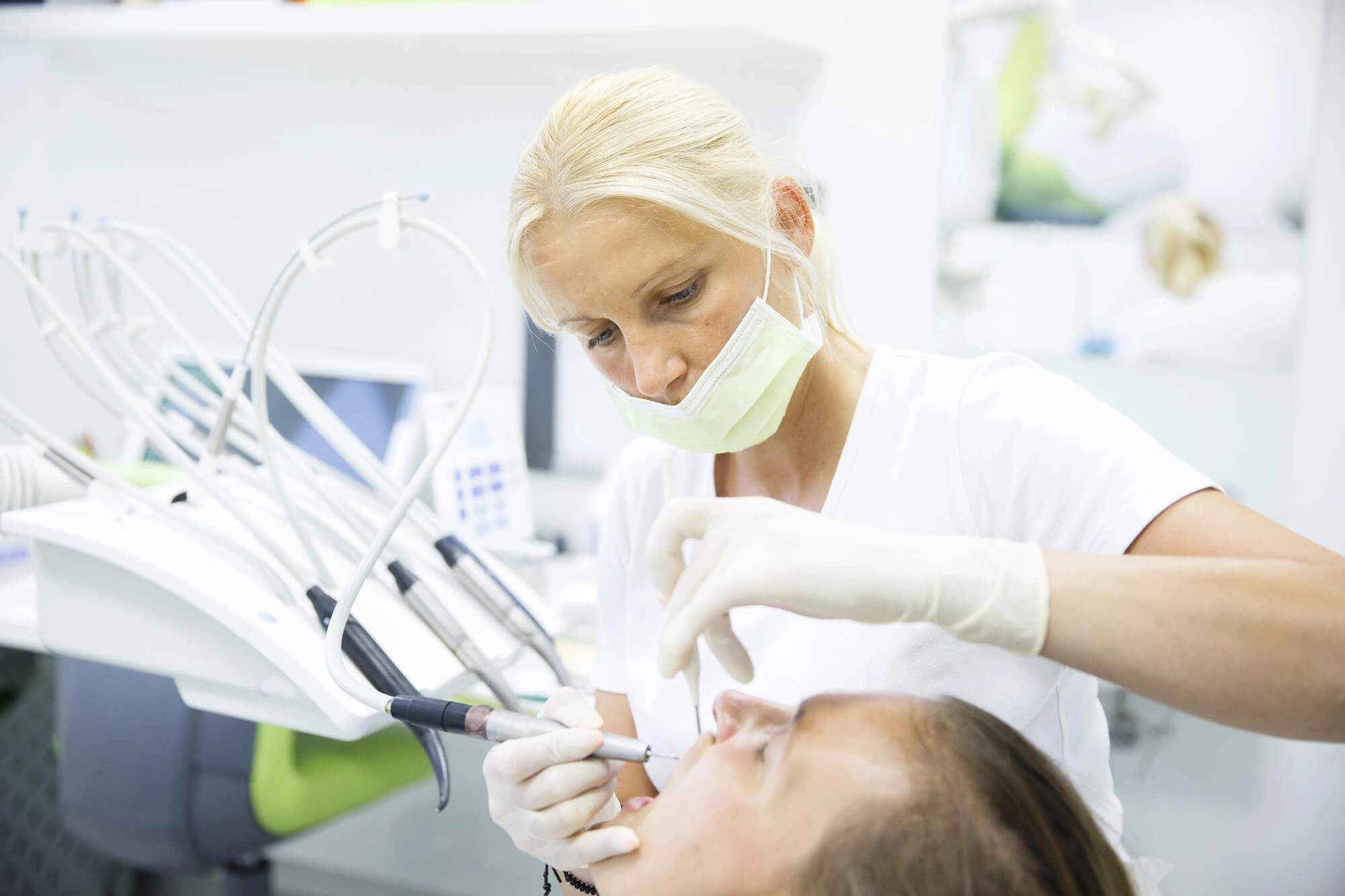 Undergoing root canal reading pa