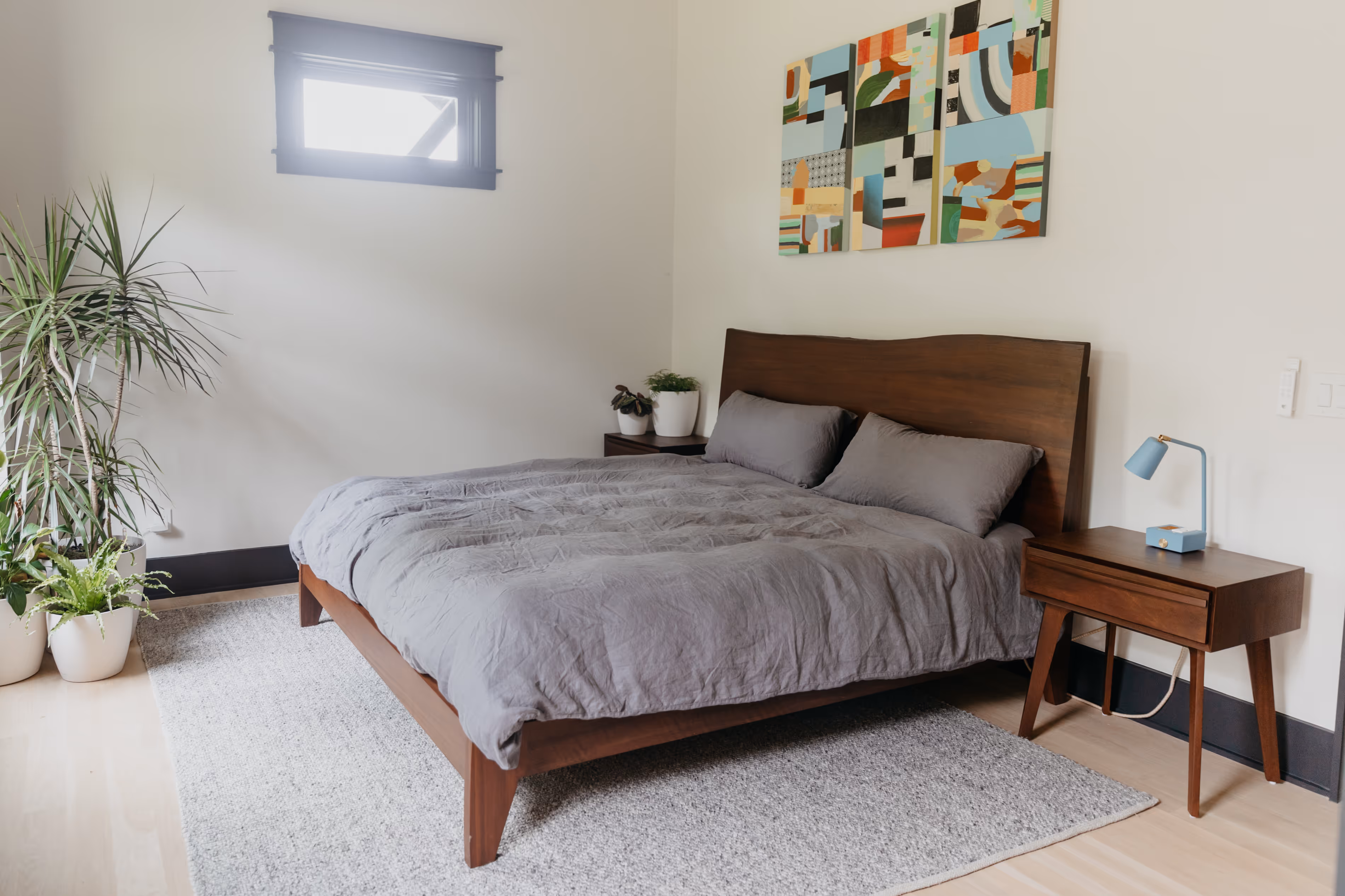 Primary bedroom in Sparrow Unit 202, Nashville