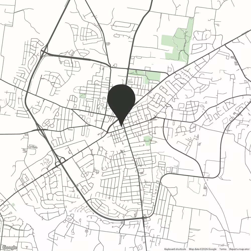 Simple map showing Sideyard's location