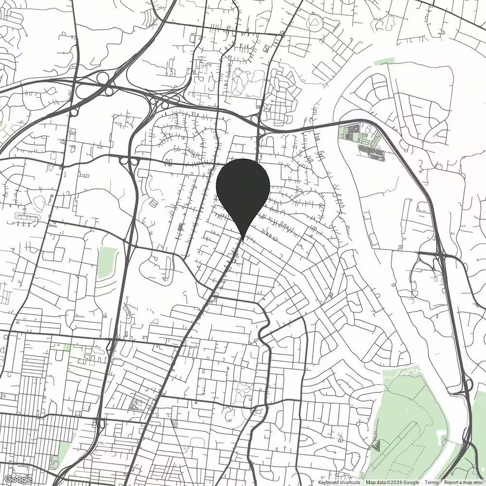 Simple map showing Gardenia's location