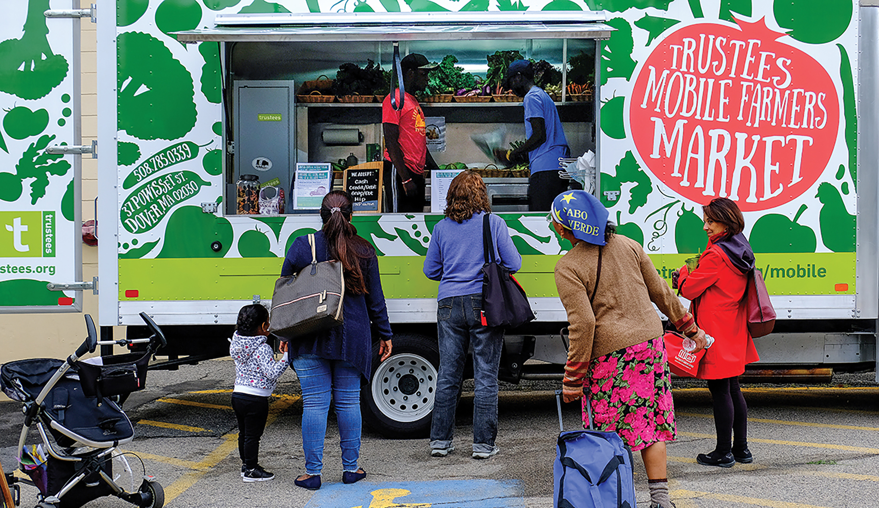 Trustees Mobile Farmers Market food truck