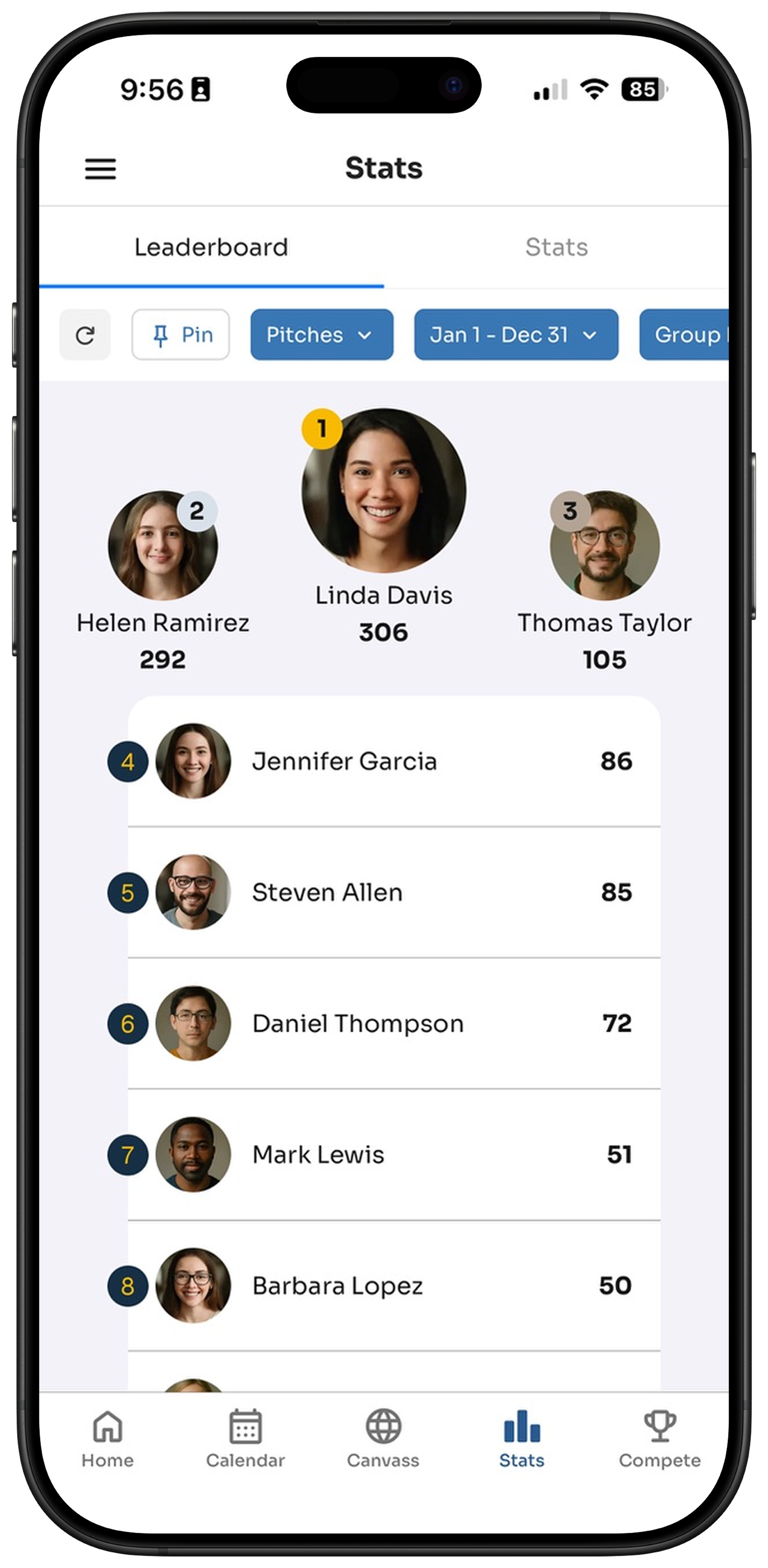 Screenshot of the Terros interface.