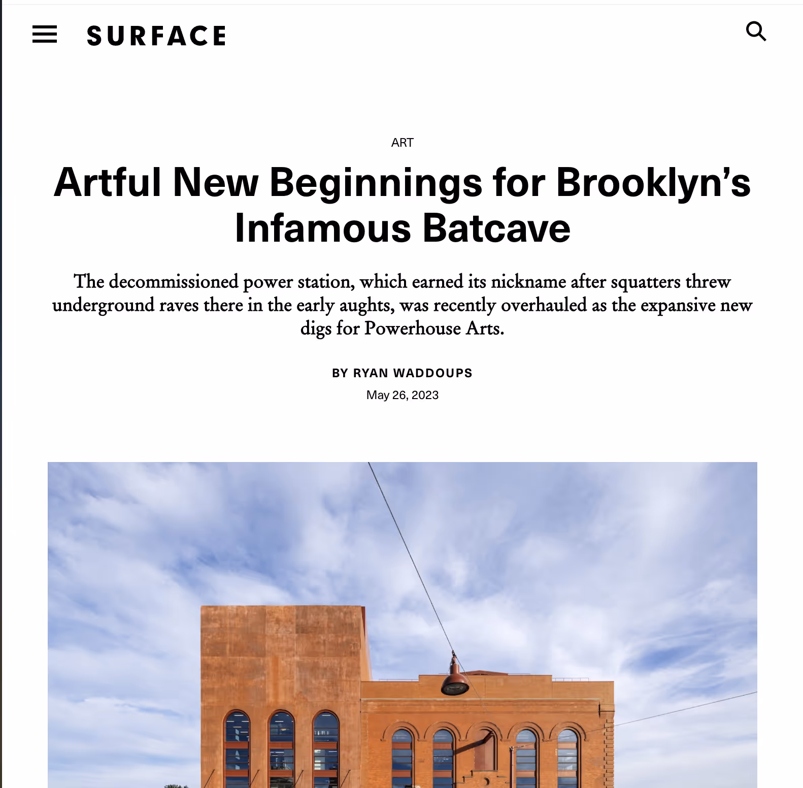 Artful New Beginnings for Brooklyn’s Infamous Batcave