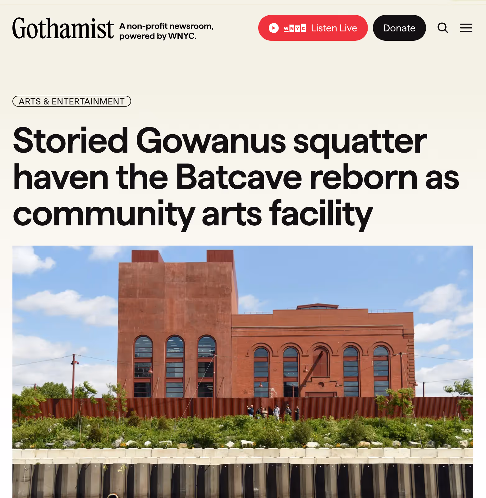 Storied Gowanus squatter haven the Batcave reborn as community arts facility