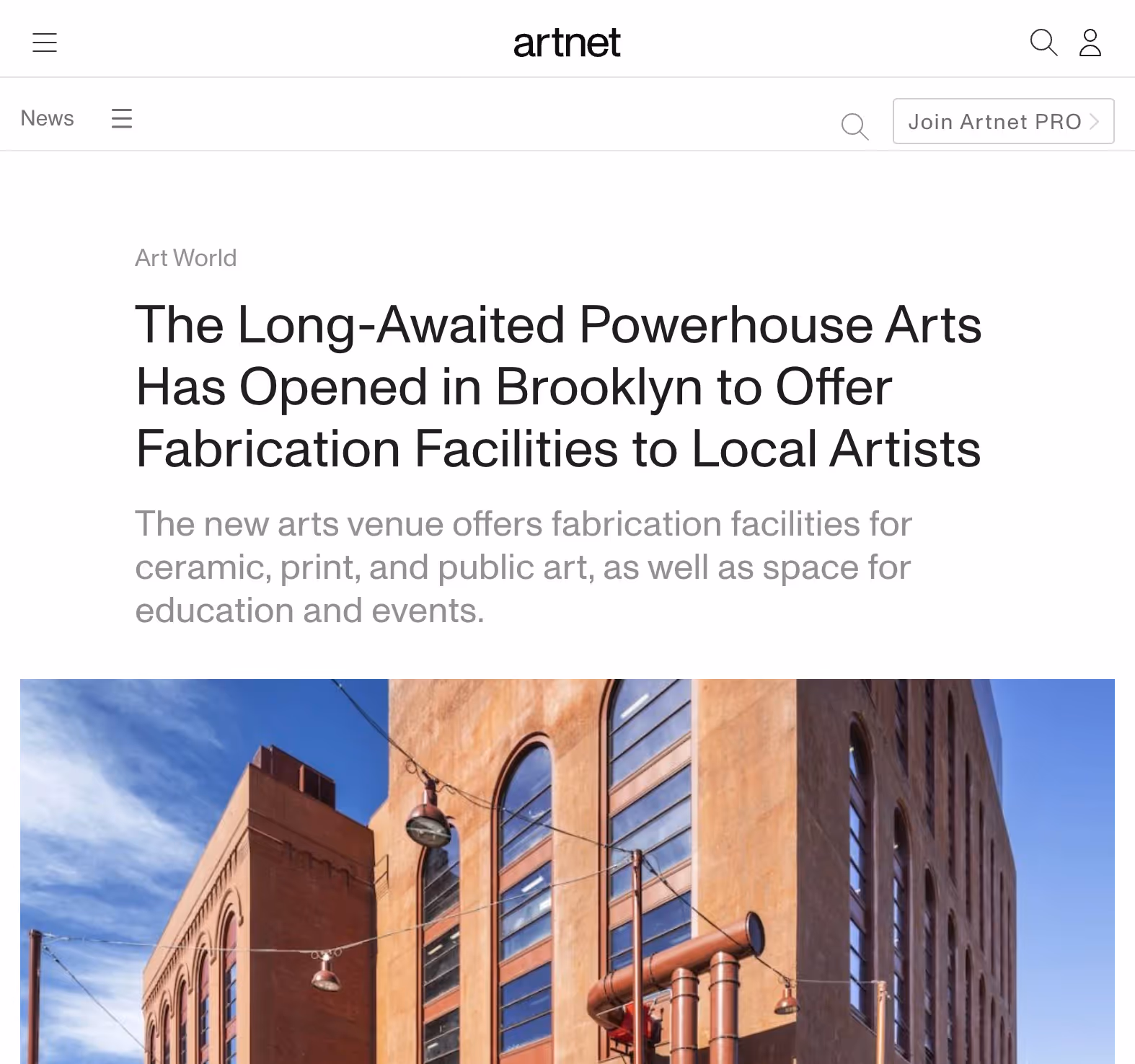 The Long-Awaited Powerhouse Arts Has Opened in Brooklyn to Offer Fabrication Facilities to Local Artists