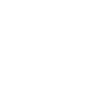White icon of a bar chart with three ascending bars and an upward arrow indicating growth.