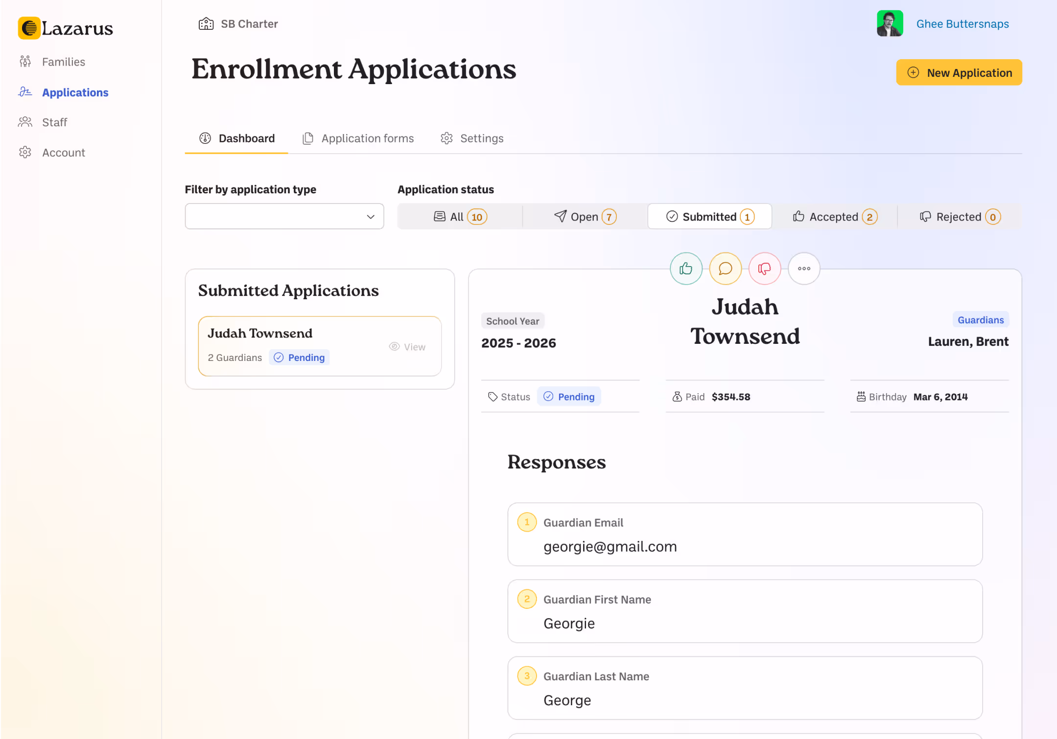 Enrollment applications in Lazarus make school management a breeze