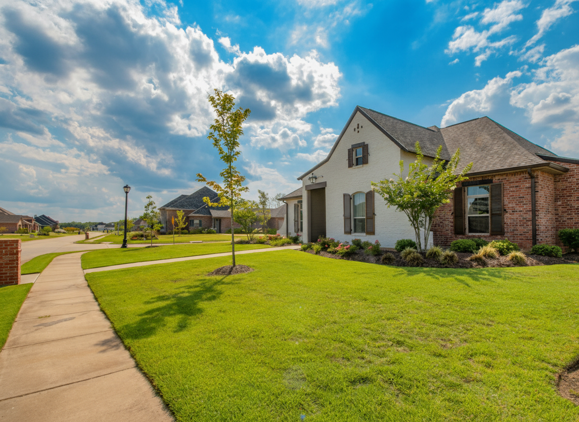 Photo by Ronnie George on Unsplash - House clear blue skies