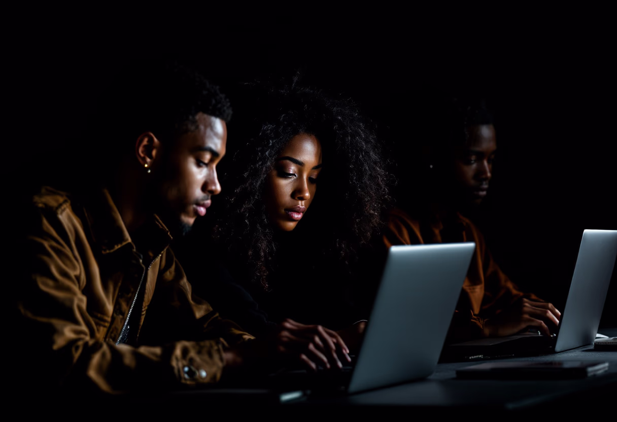 image of students engaging with the software (for a edtech)