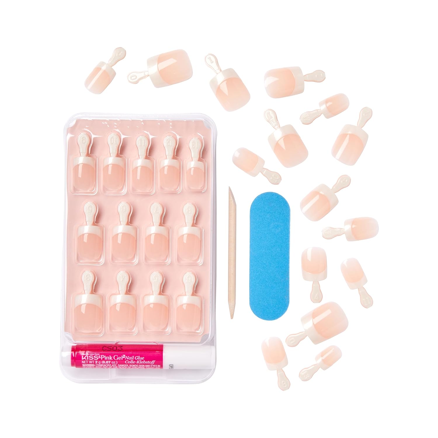Kiss Everlasting French Nails Kit