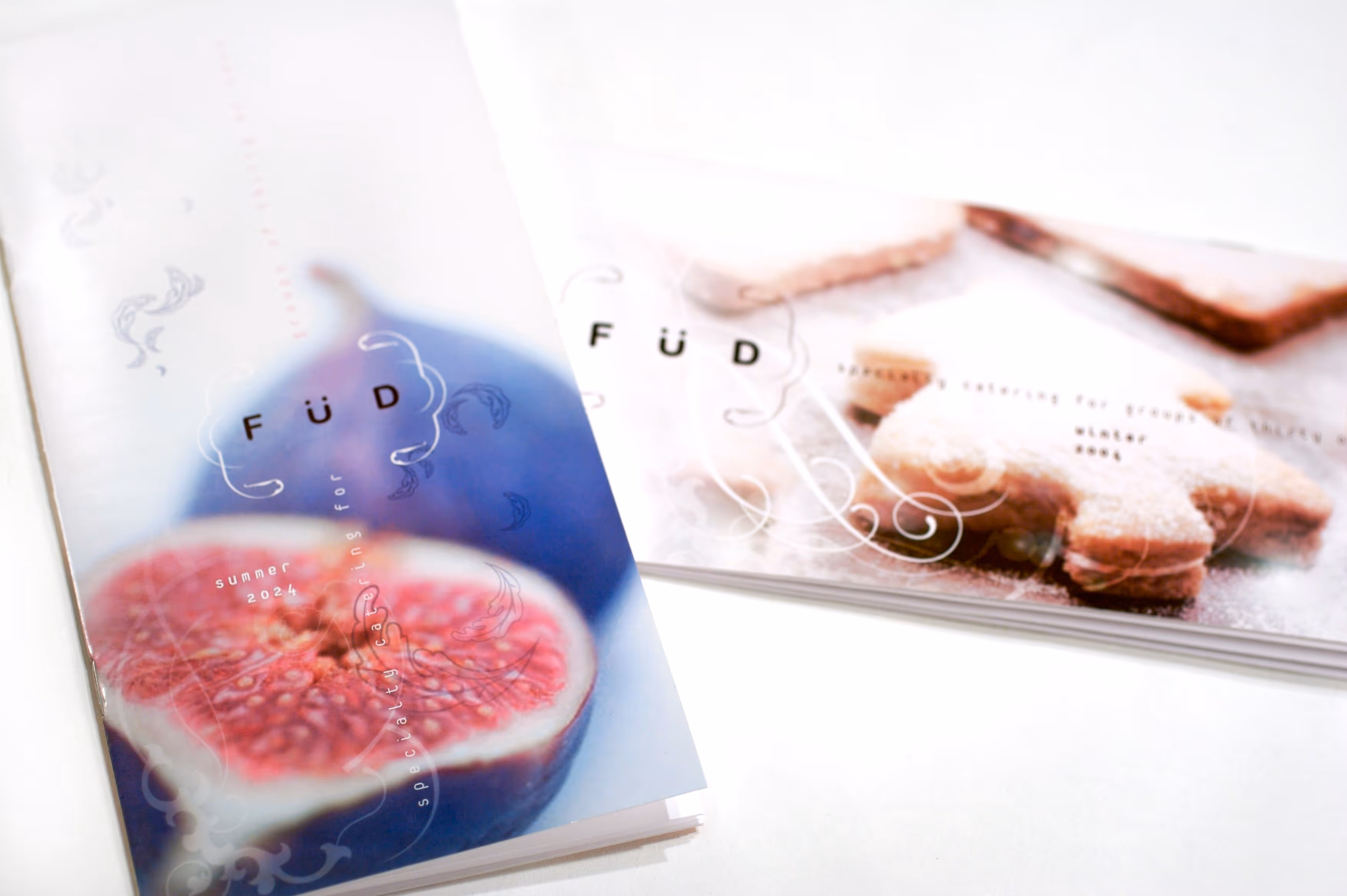 FUD Autumn and Winter menu cover designs