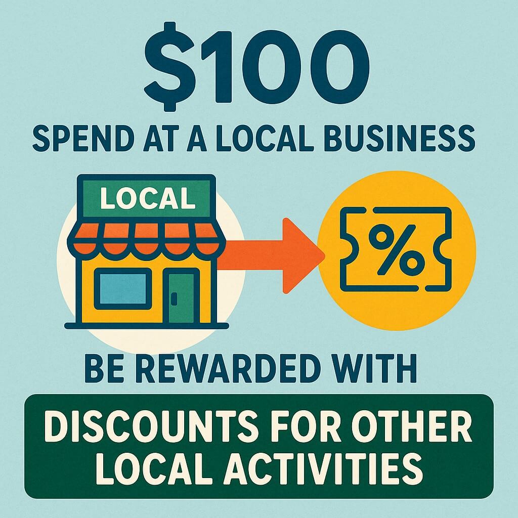 image of park with people enjoying rides