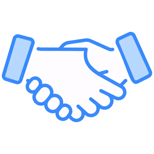 partnership handshake icon