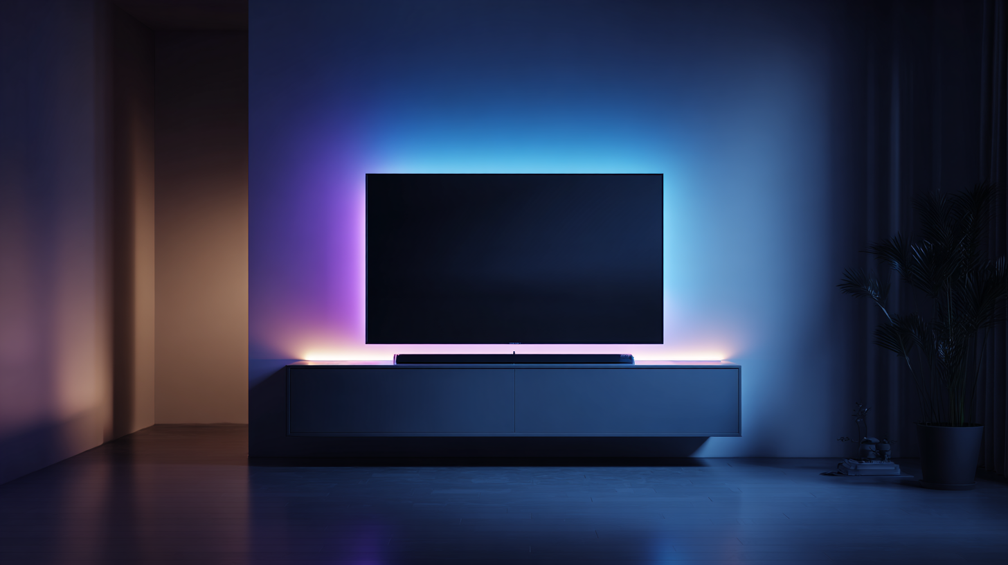 Television in a room