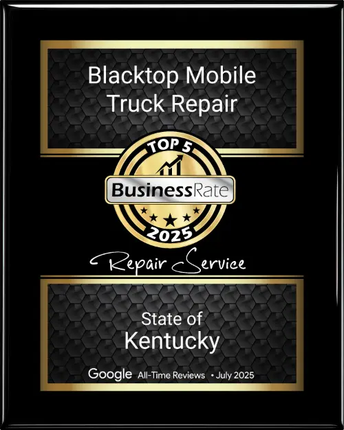 Blacktop Mobile Truck Repair award