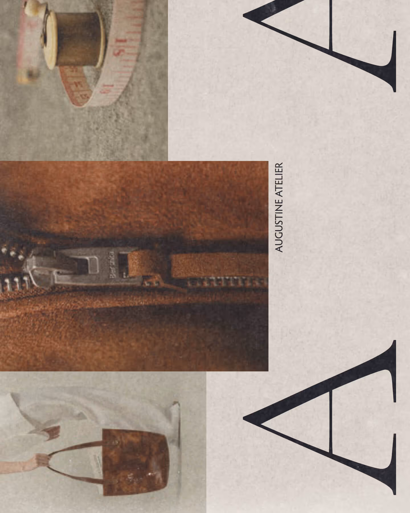 Augustine Atelier, Visual Identity by Zita Fernandez