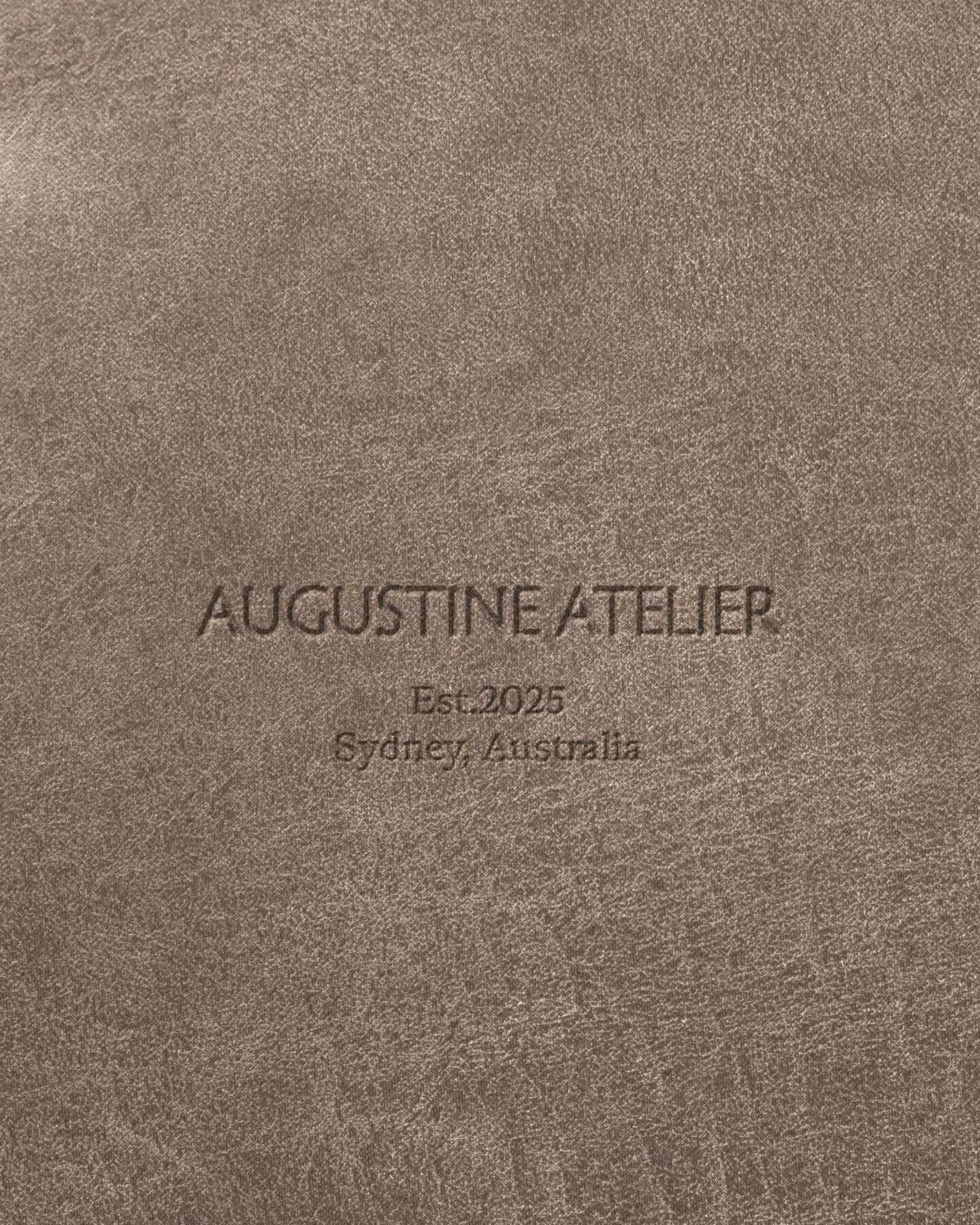 Augustine Atelier, Visual Identity by Zita Fernandez