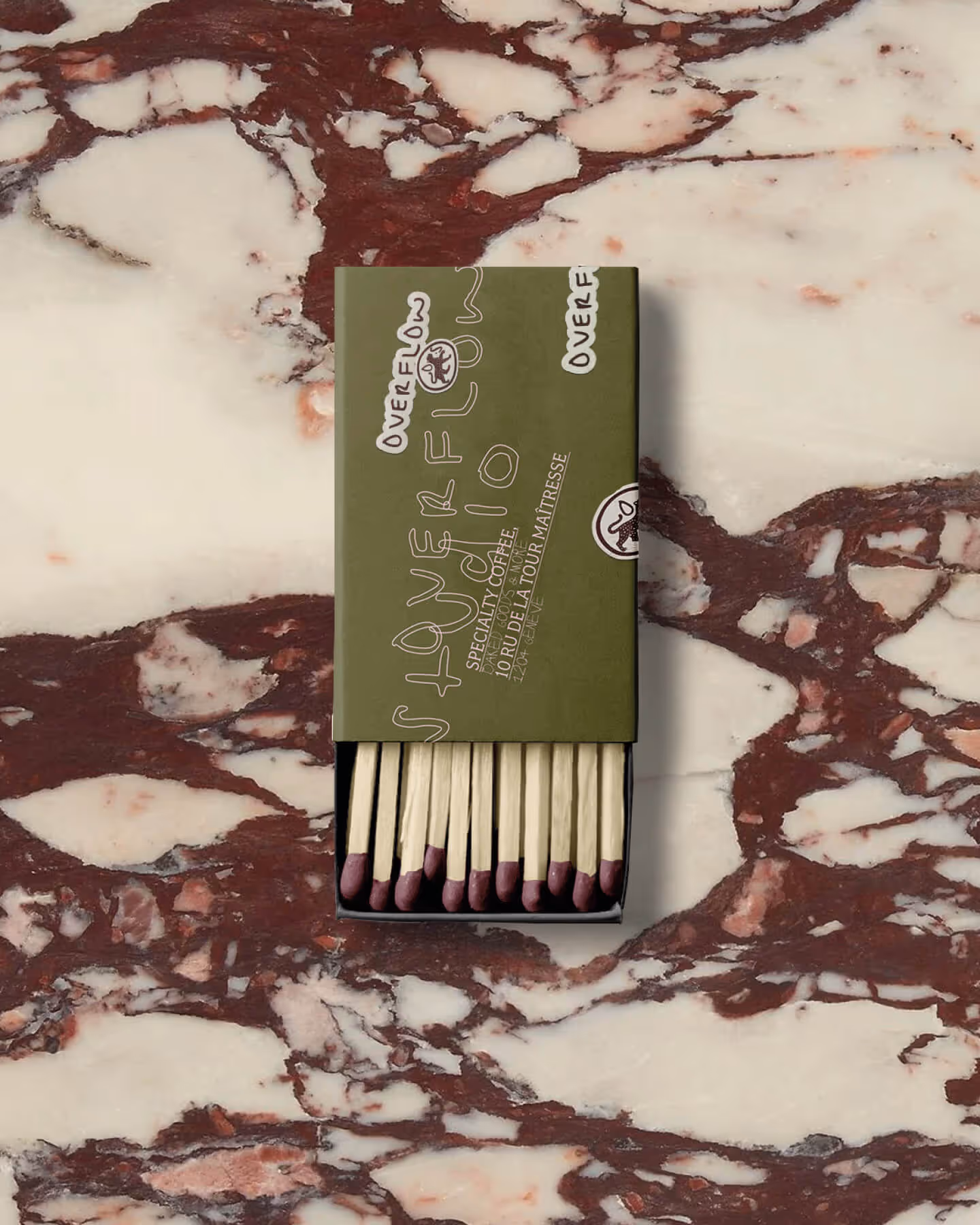 Overflow Studio, Visual Identity by Zita Fernandez