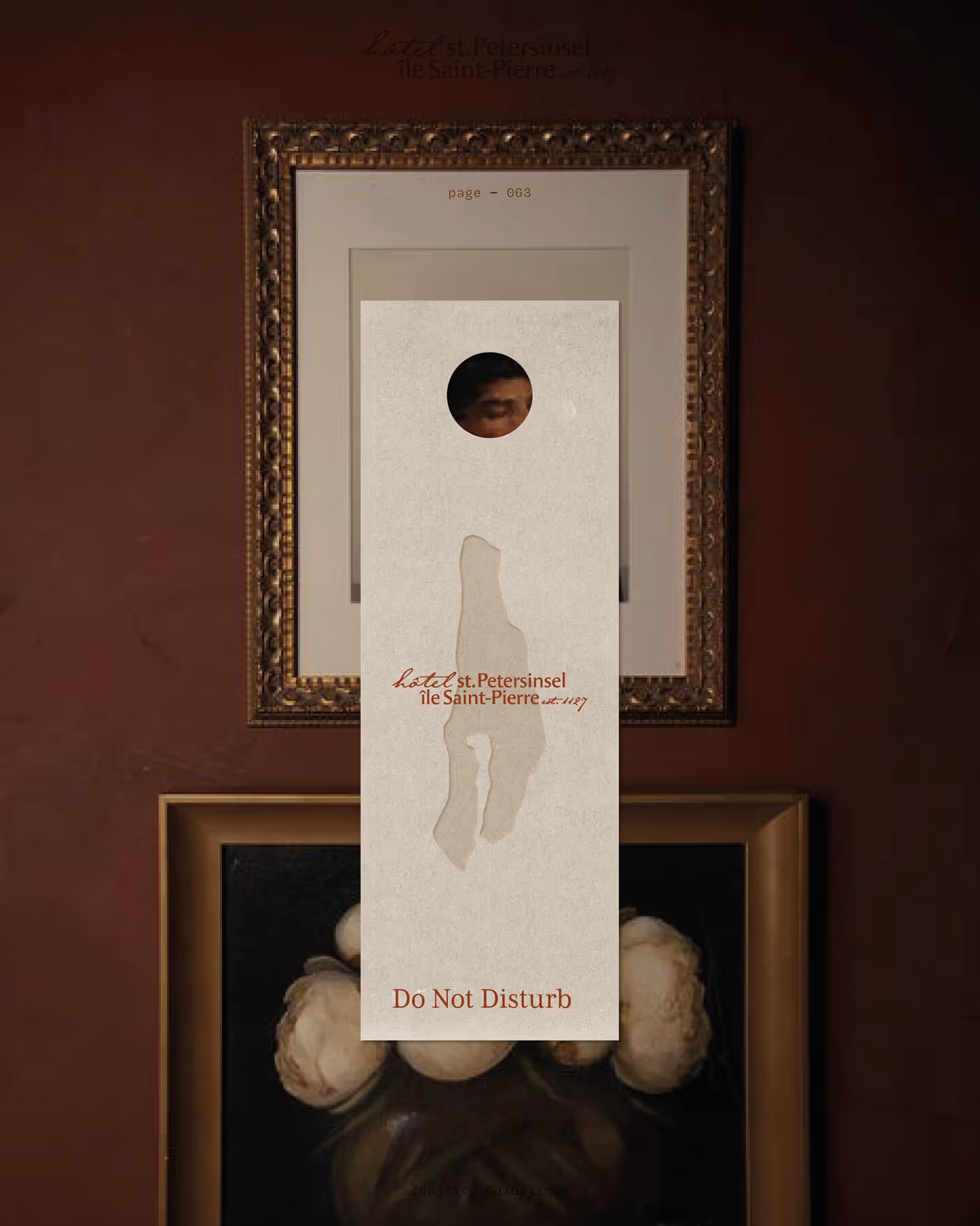 Hotel St.Petersinsel, Visual Identity by Zita Fernandez