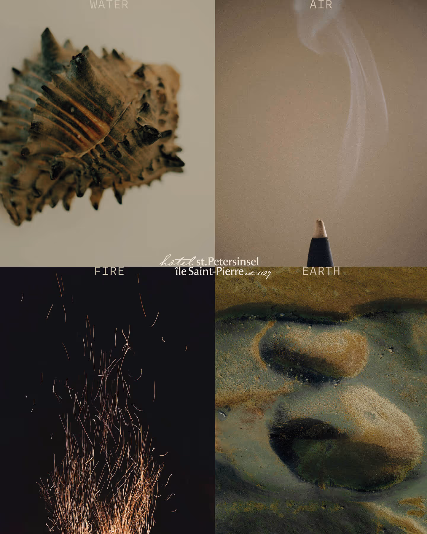 Hotel St.Petersinsel, Visual Identity by Zita Fernandez