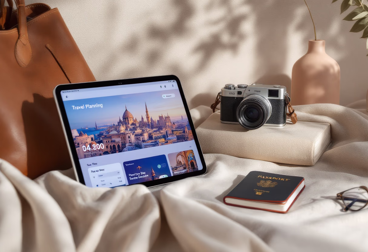 image of travel technology devices