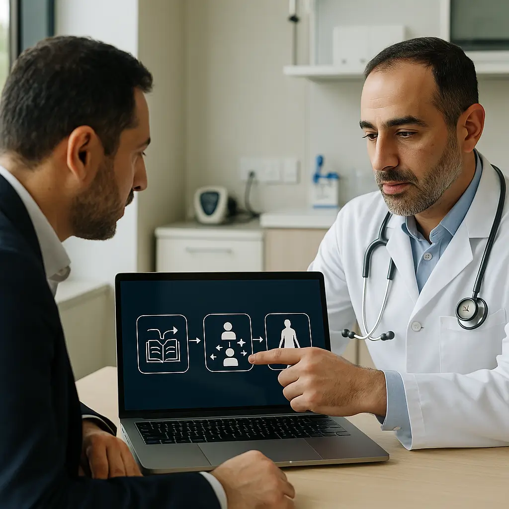 Adaptive Learning Pathways for Healthcare Specialties