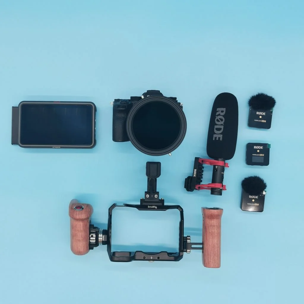 image of video editing software on a computer screen