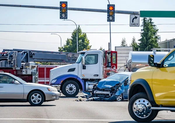 Choques en intersecciones