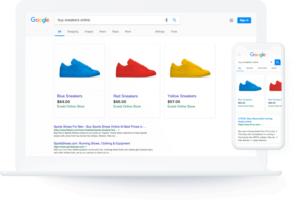 flux produit Google Shopping