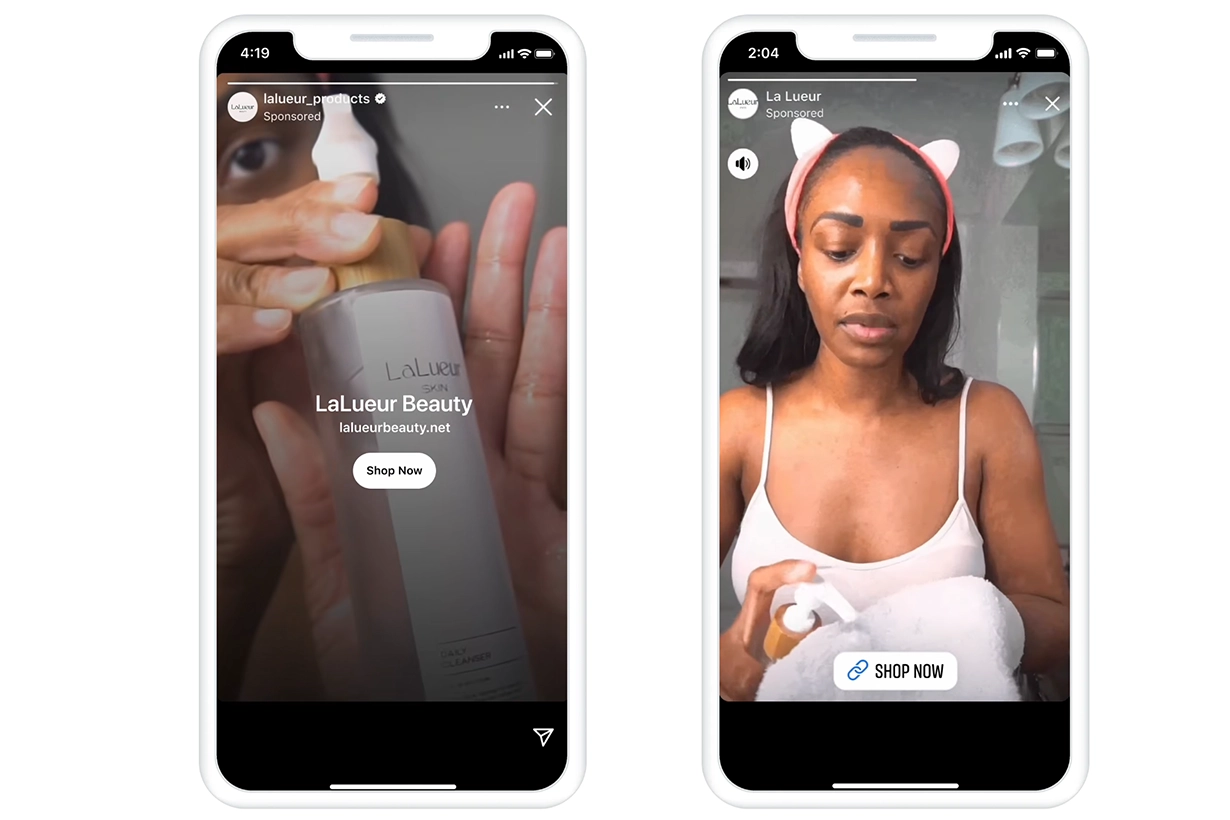 stories meta ads