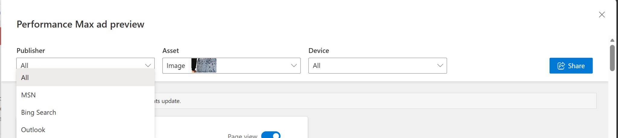 Microsoft Ad Preview Hub