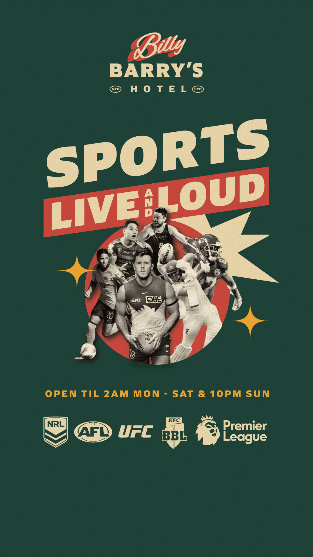 Sports Live and Loud