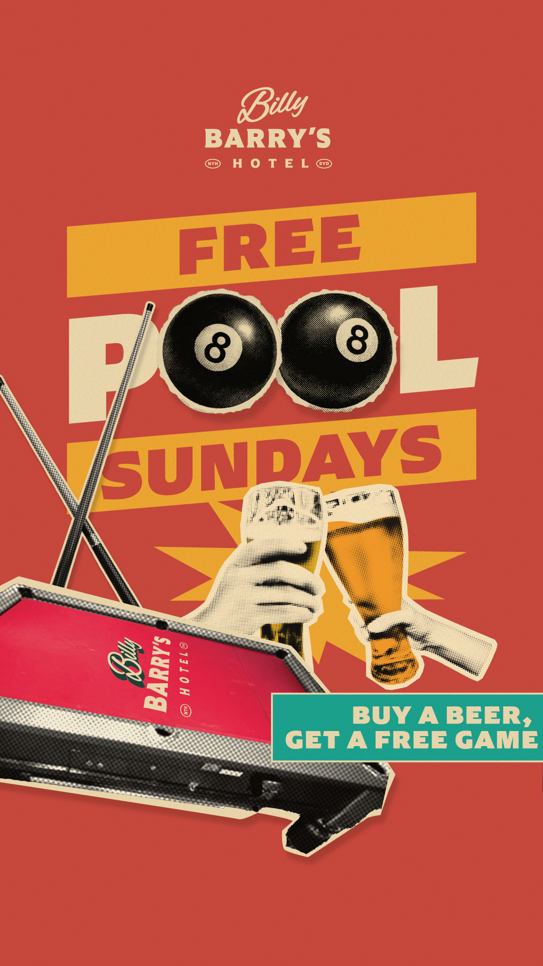 Free Pool Sundays