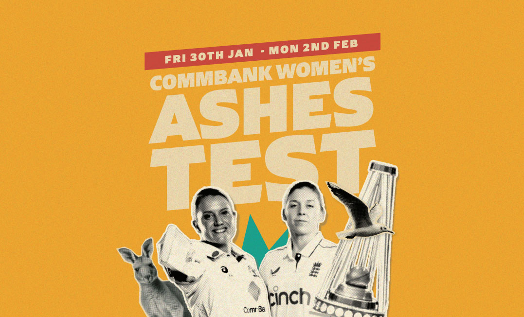 Commbank Women's Ashes Test Live & Loud