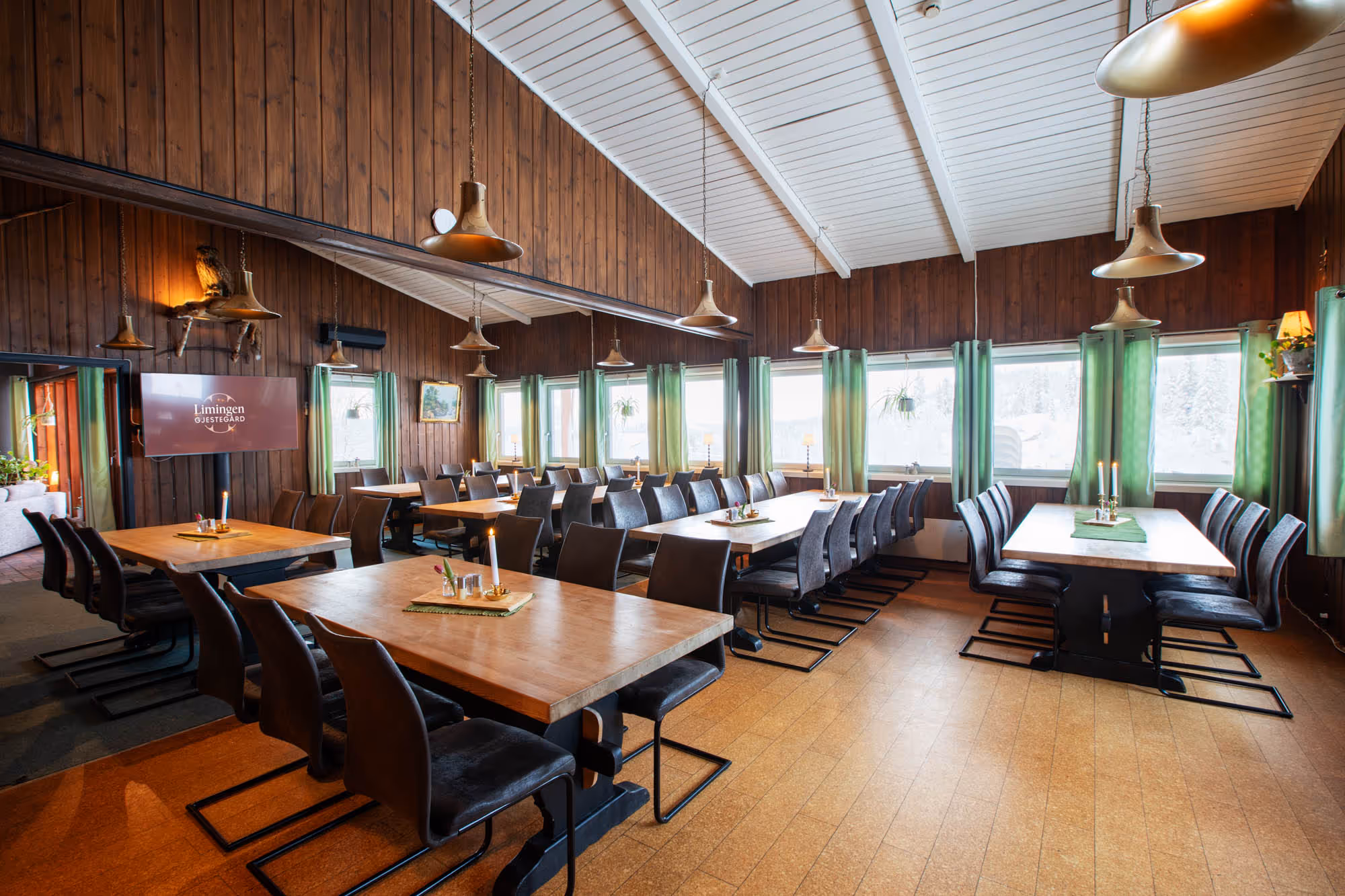 image of a corporate event setup