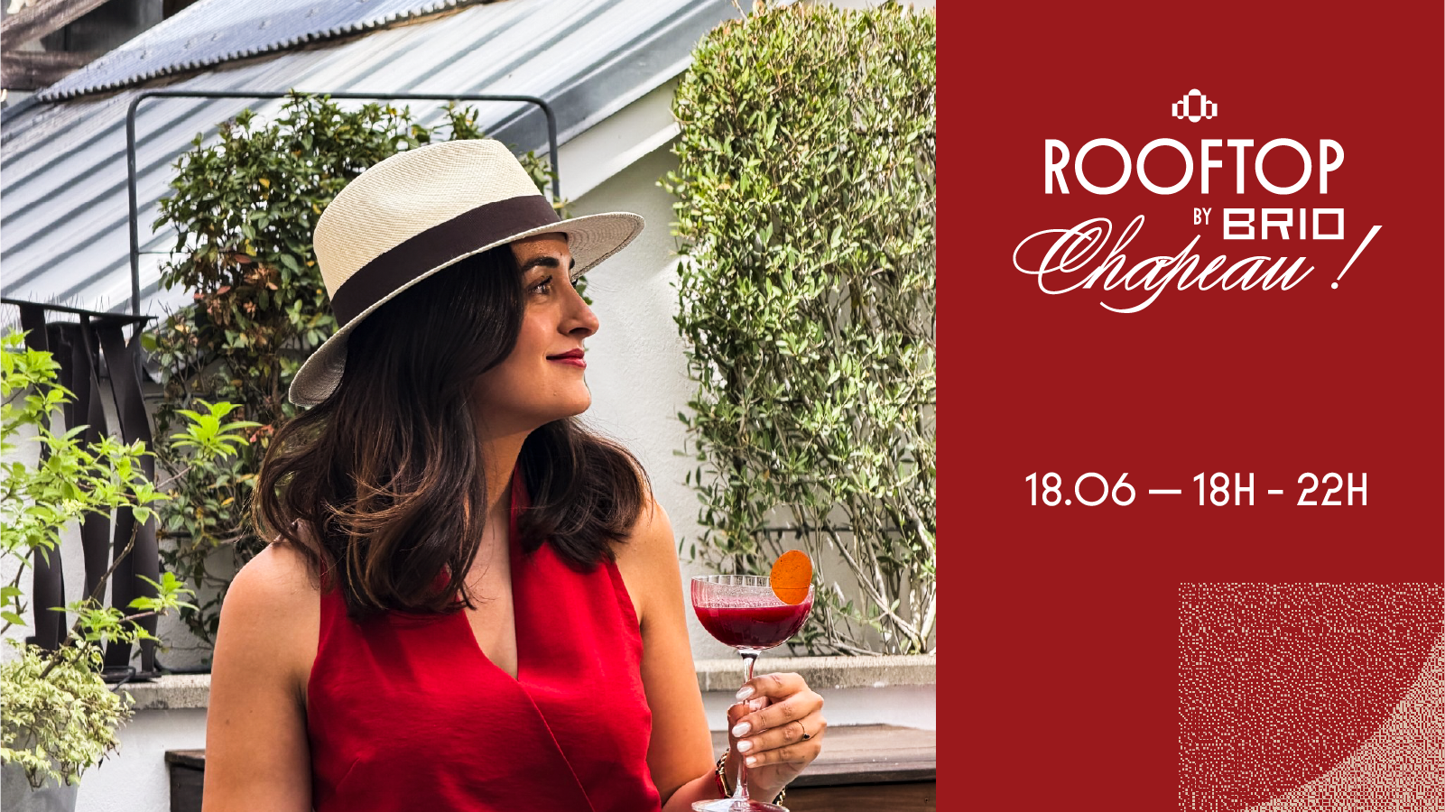 Soirée Rooftop by Brio - Chapeau ! 18.06