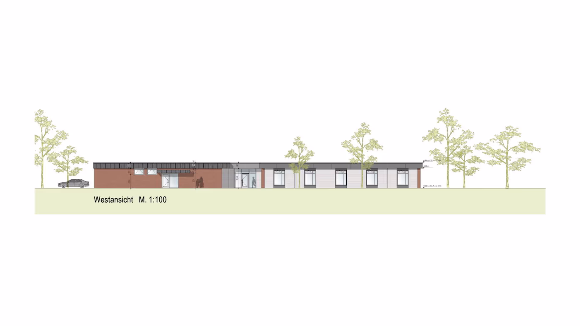 Neubau einer Erweiterung für eine Klinik