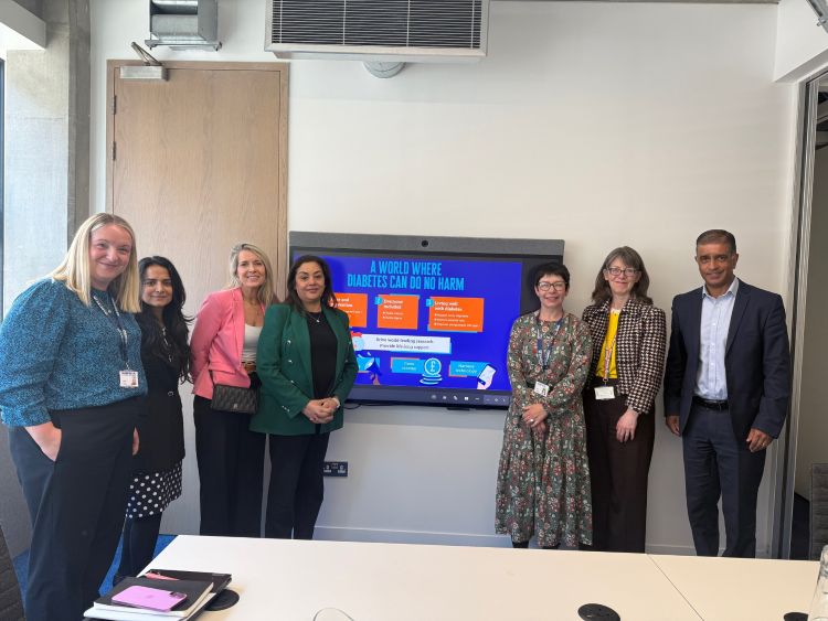 Trustee visit to Diabetes UK